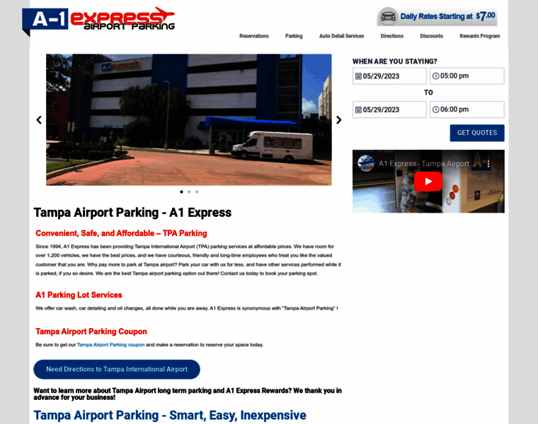 A1expressairportparking.com thumbnail