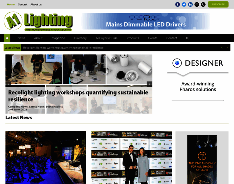 A1lightingmagazine.com thumbnail