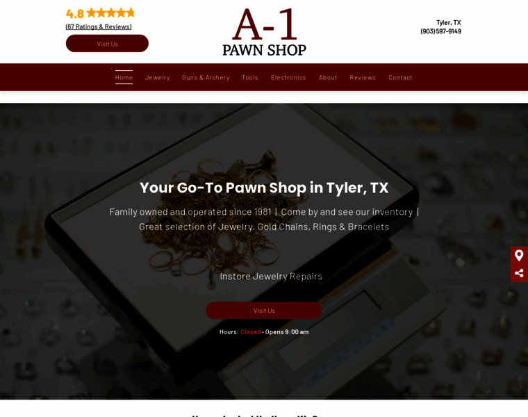 A1pawnshoptx.com thumbnail
