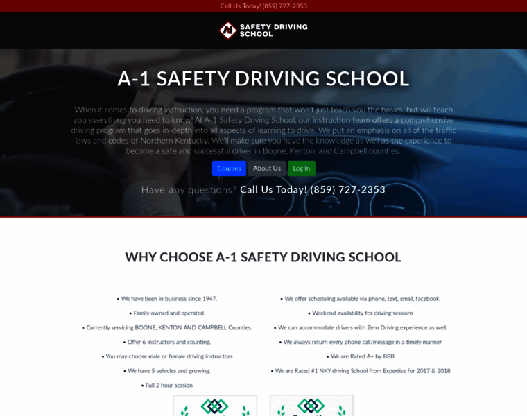 A1safetydriving.com thumbnail