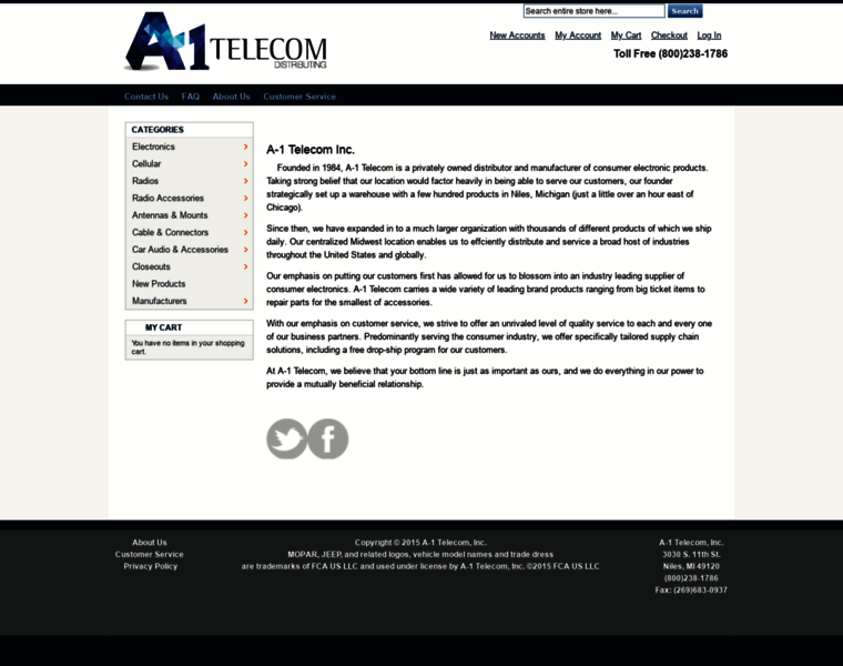 A1telecom.com thumbnail