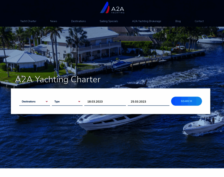 A2a-yachting.net thumbnail