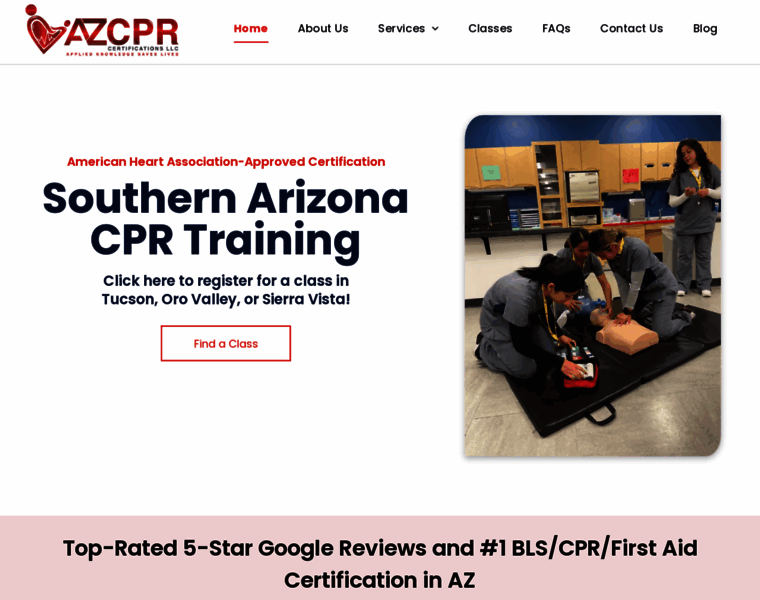 A2zcprcert.com thumbnail