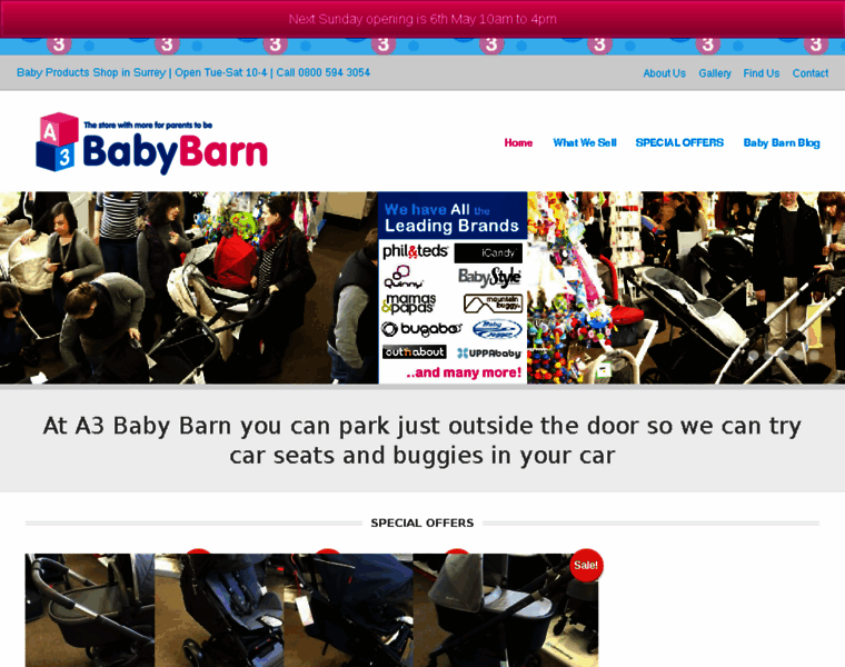 A3babybarn.co.uk thumbnail