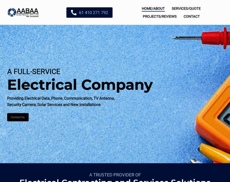 Aabaaelectrical.com.au thumbnail