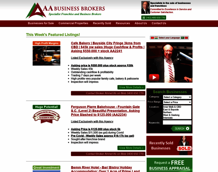 Aabusinessbrokers.com.au thumbnail