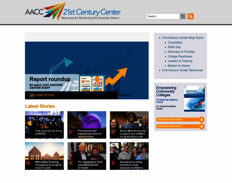 Aacc21stcenturycenter.org thumbnail