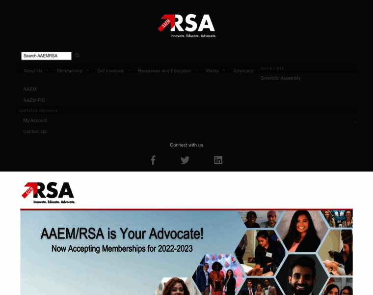 Aaemrsa.org thumbnail