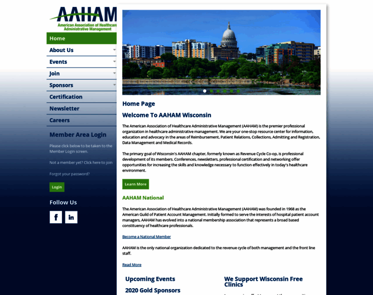 Aaham-wi.org thumbnail
