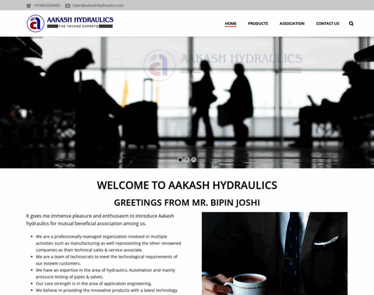 Aakashhydraulics.com thumbnail