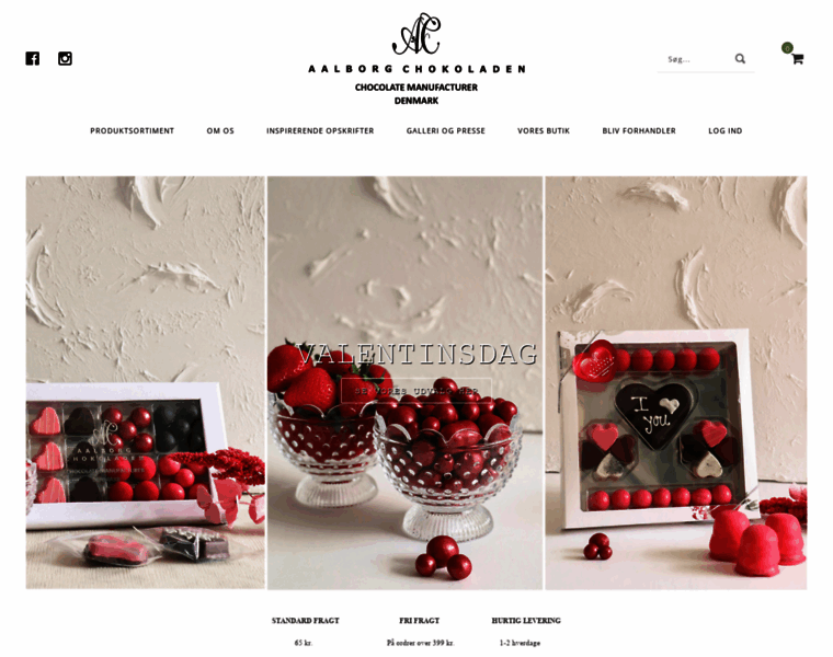 Aalborgchokoladen.dk thumbnail