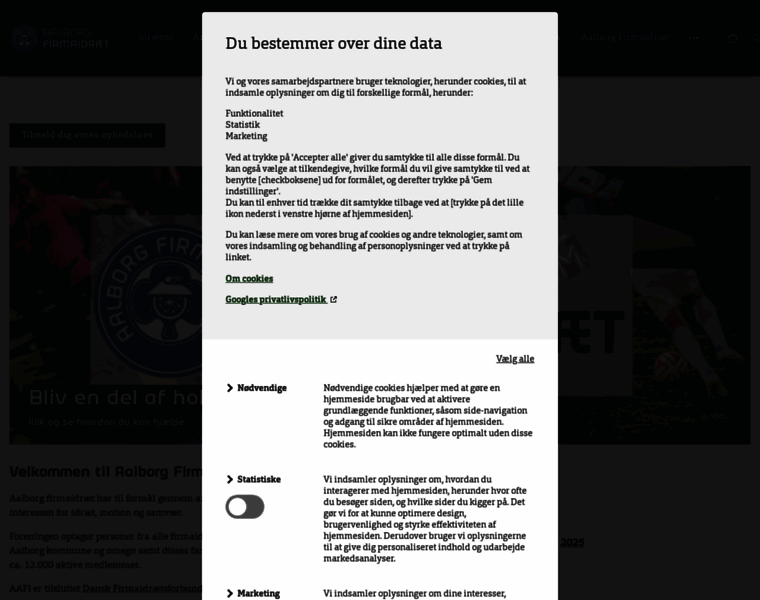 Aalborgfirmaidraet.dk thumbnail