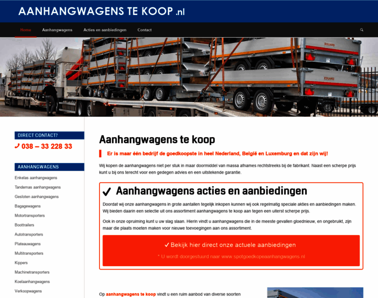 Aanhangwagenstekoop.nl thumbnail