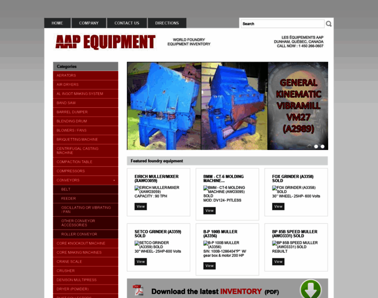 Aapfoundryequipment.com thumbnail
