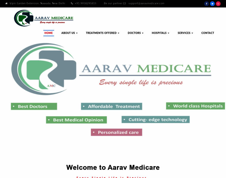 Aaravmedicare.com thumbnail