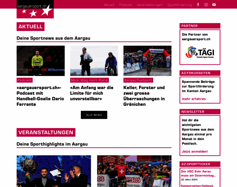 Aargauersport.ch thumbnail