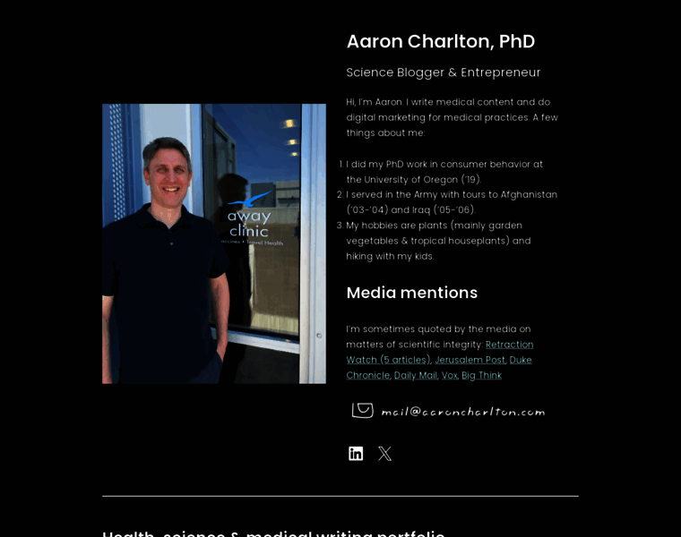 Aaroncharlton.com thumbnail Aaroncharlton.com thumbnail
