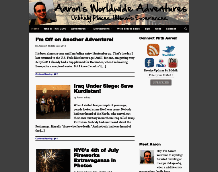 Aaronswwadventures.com thumbnail