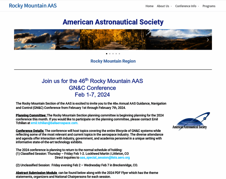Aas-rocky-mountain-section.org thumbnail