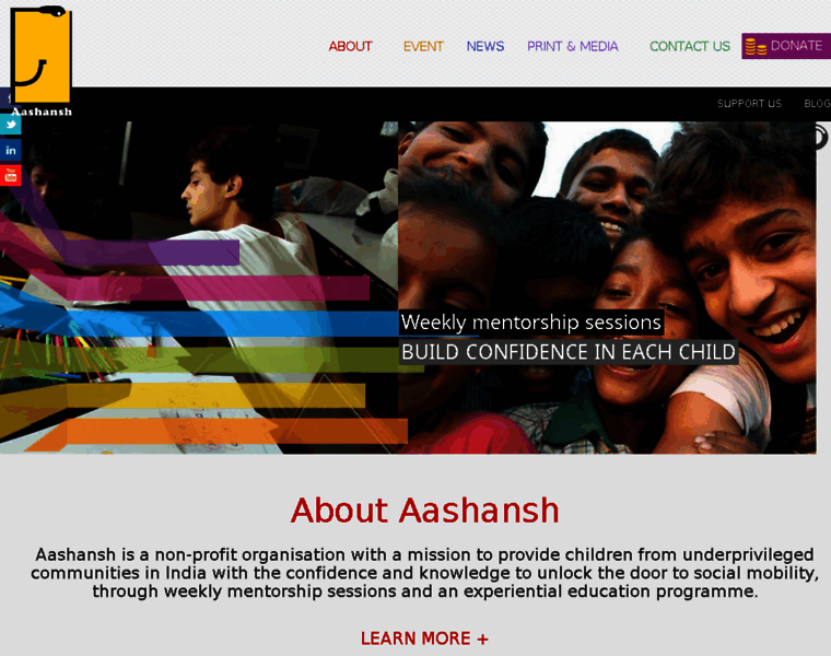 Aashansh.org thumbnail