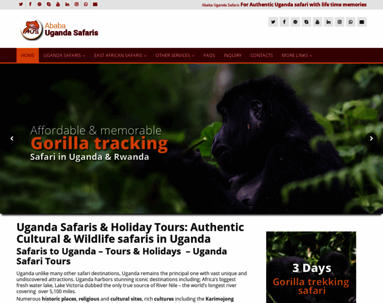 Ababaugandasafaris.com thumbnail Ababaugandasafaris.com thumbnail
