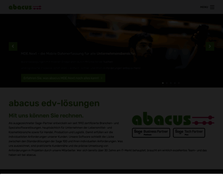 Abacus-edv.de thumbnail