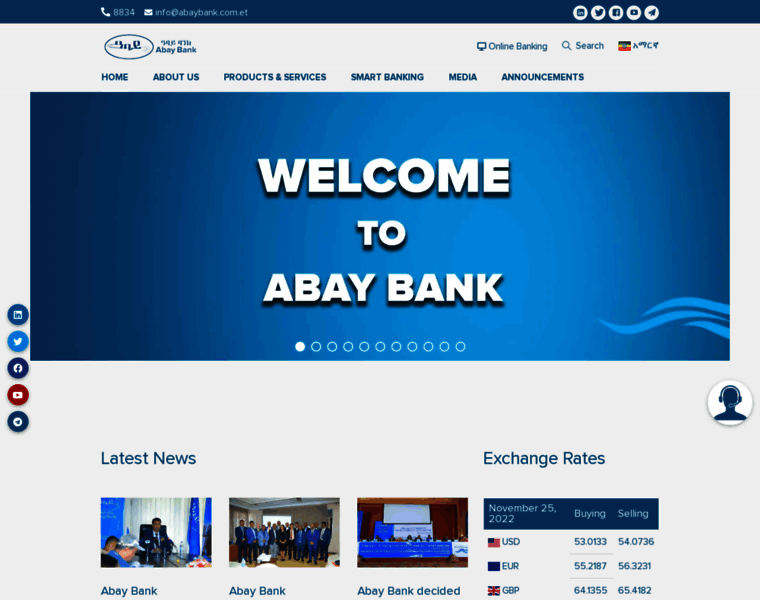 Abaybank.com.et thumbnail