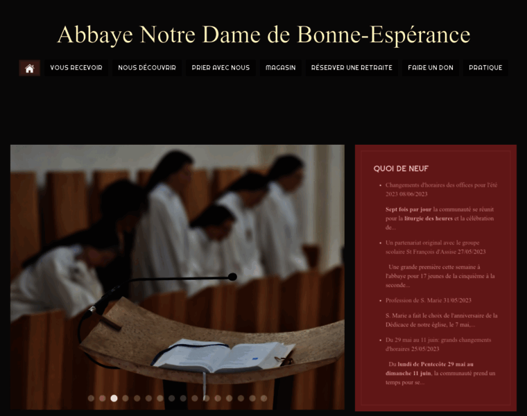 Abbaye-echourgnac.org thumbnail