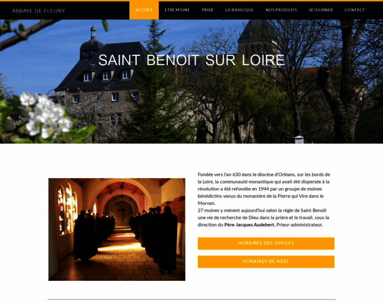 Abbaye-fleury.com thumbnail