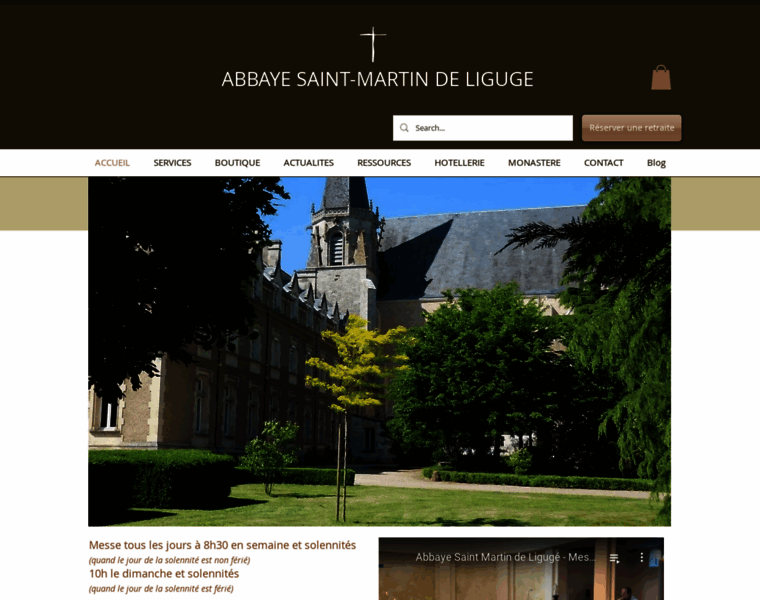 Abbaye-liguge.fr thumbnail