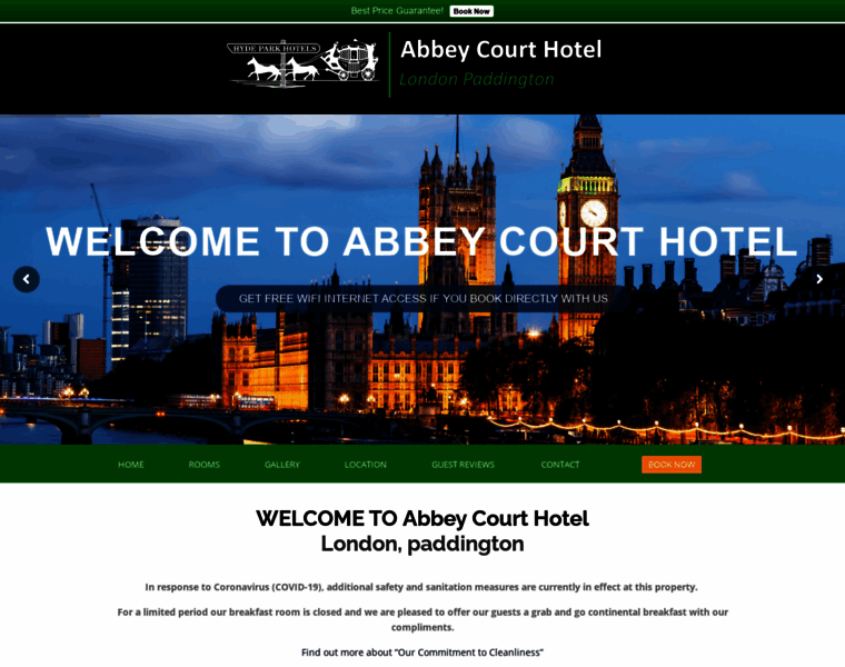 Abbeycourthotel.com thumbnail