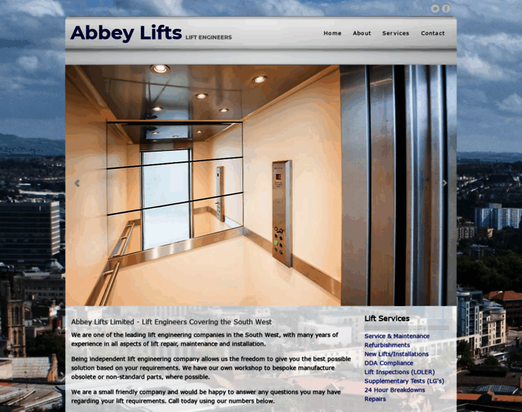 Abbeylifts.co.uk thumbnail