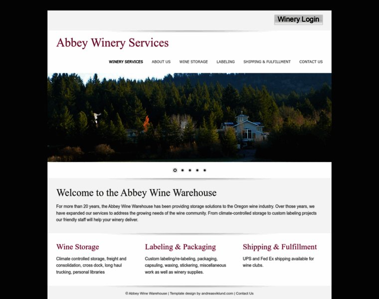 Abbeywineryservices.com thumbnail