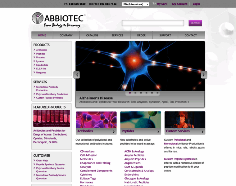 Abbiotec.com thumbnail