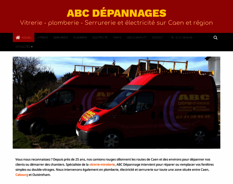 Abc-depannage-caen.fr thumbnail