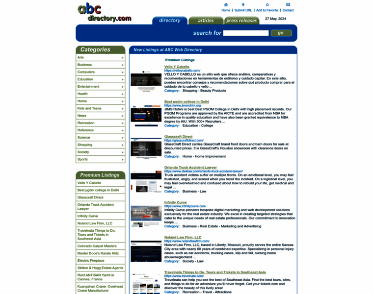 Abc-directory.com thumbnail