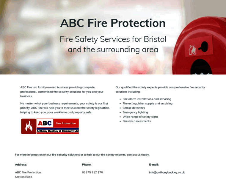 Abc-fire.co.uk thumbnail