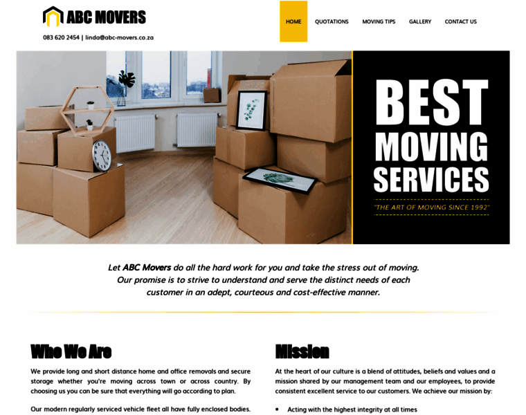 Abc-movers.co.za thumbnail