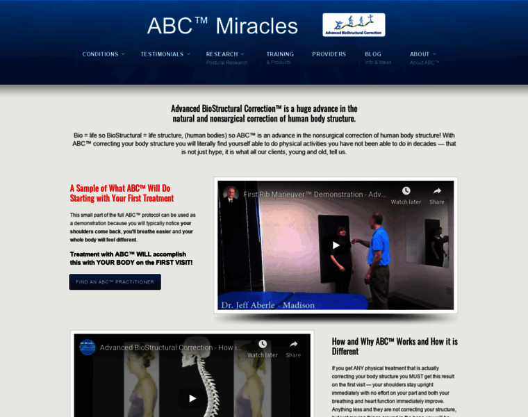 Abcmiracles.com thumbnail