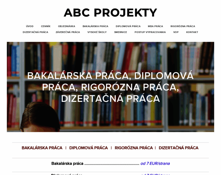 Abcprojekty.com thumbnail