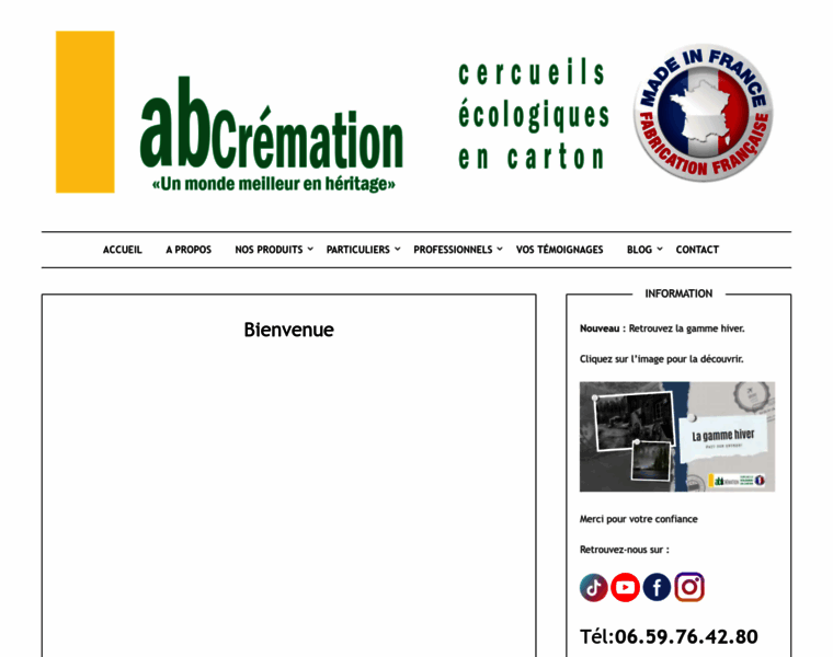 Abcremation.fr thumbnail