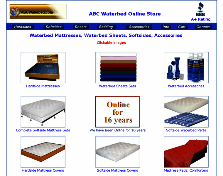 Abcwaterbed.com thumbnail