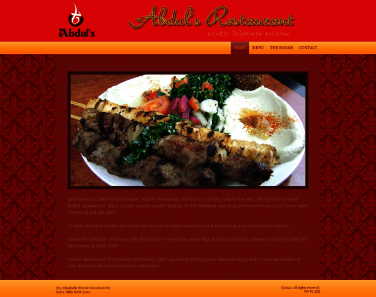 Abdulrestaurant.com.au thumbnail
