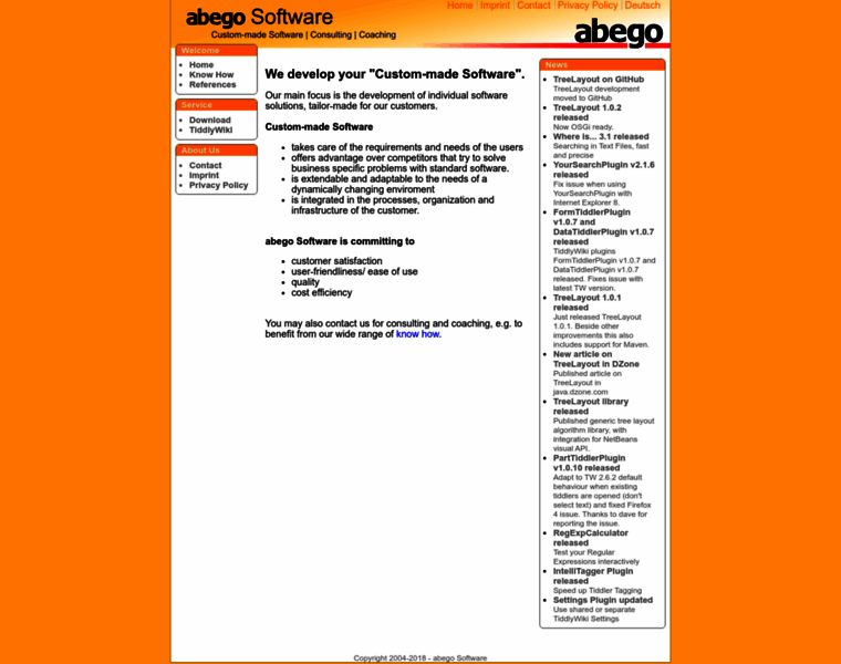 Abego-software.de thumbnail