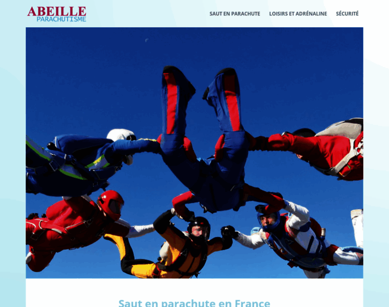 Abeille-parachutisme.com thumbnail