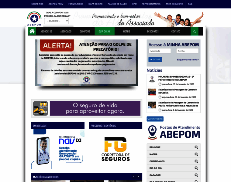 Abepom.org.br thumbnail