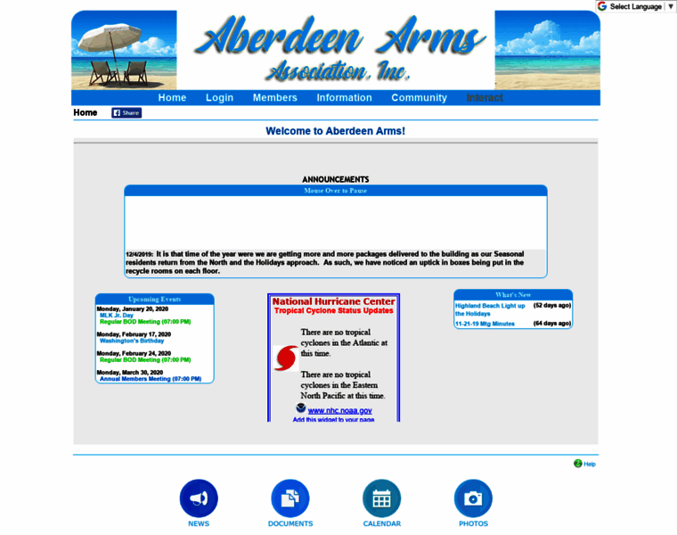 Aberdeenarms.net thumbnail