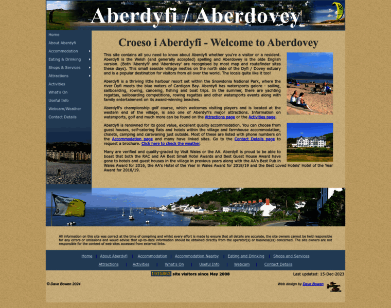 Aberdovey.org.uk thumbnail