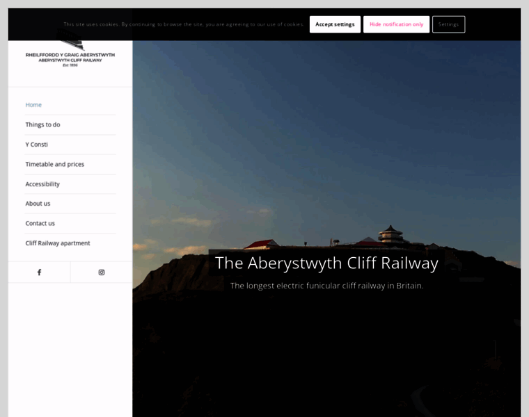 Aberystwythcliffrailway.co.uk thumbnail