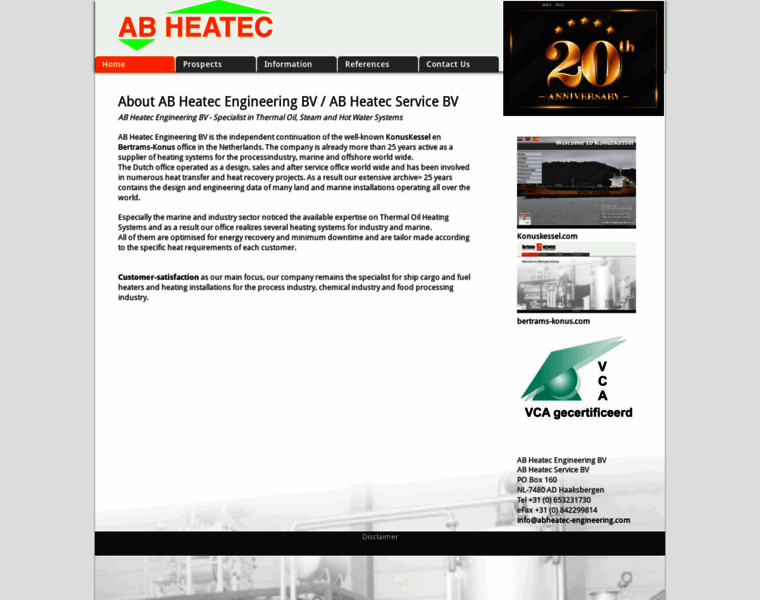 Abheatec.com thumbnail